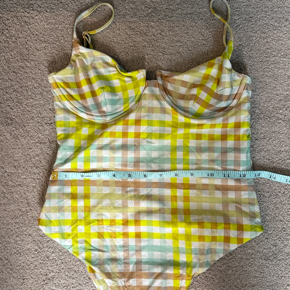 BESTSWIMWEAR x B SWIM Checkmate Jetty One Piece Underwire Bikini Swimsuit - Picture 5 of 5